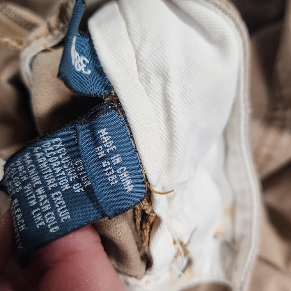 Polo Ralph Lauren Cargo Pants Mens 38x30 Military Paratrooper Utility Y2K Army - Picture 16 of 16